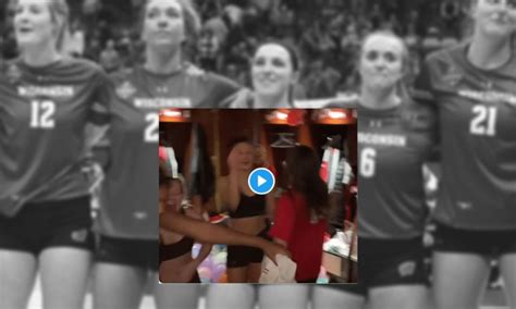 wisconsin volleyball team private photos leaked|Private photos of UW volleyball players shared